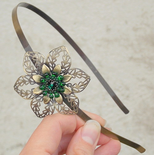 Rezervace - Swarovski...čelenka... — foto 3
