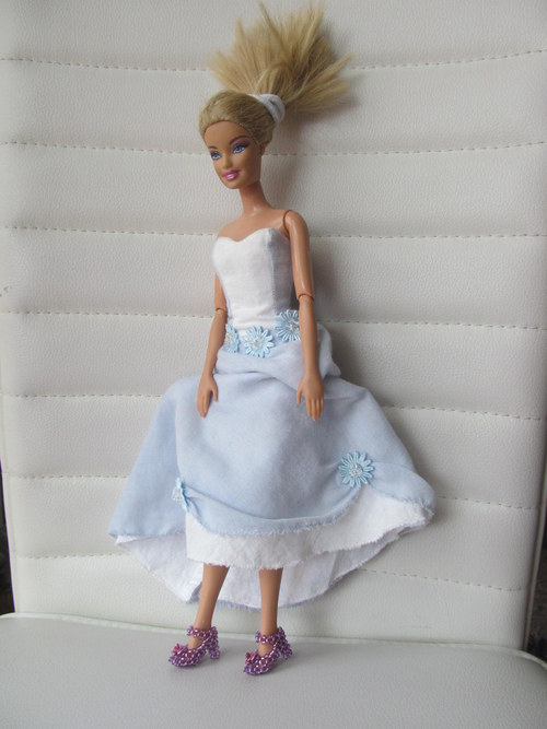 Fialové botičky pro Barbie — foto 3
