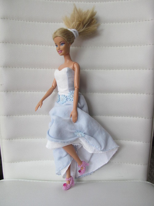 Růžové botičky pro Barbie — foto 3