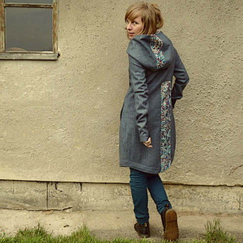 Coco Wool Coat - jarní kabátek s kapucou — foto 3