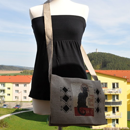 Černá kočka - taška — foto 2