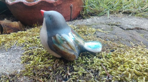 Ptáček 4/3 - RAKU — foto 2