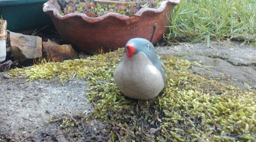 Ptáček 4/3 - RAKU — foto 3