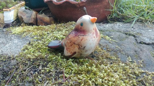 Ptáček 4/5 - RAKU — foto 4