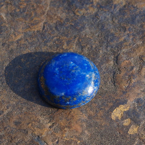 Lapis lazuli kabošon č.1747 — foto 3