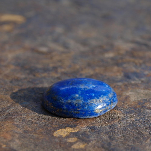 Lapis lazuli kabošon č.1747 — foto 4