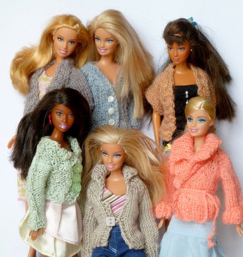 Zavinovací svetřík pro Barbie — foto 6