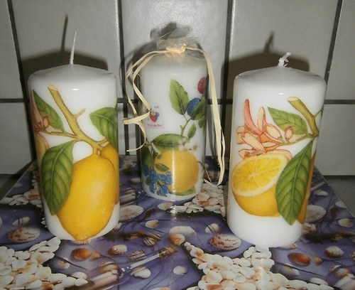 Svíčka s citrony II — foto 5