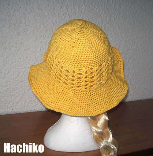 Letní klobouček žlutý — foto 2