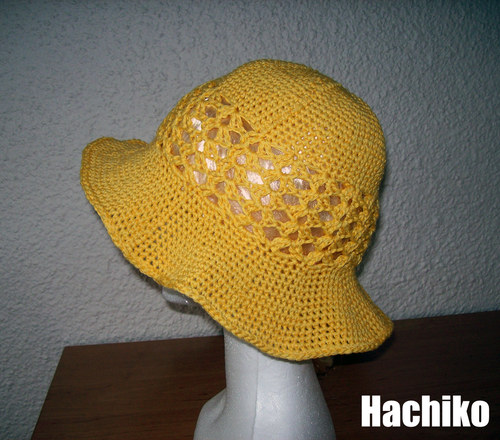 Letní klobouček žlutý — foto 3
