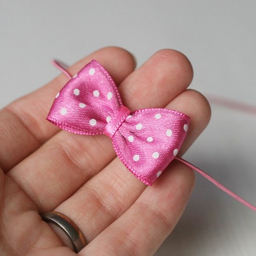 Čelenka pro newborn - puntíkatá minimašlička — foto 2