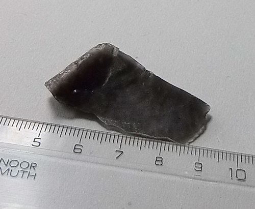 Obsidián stříbrný surový - L-7 — foto 3