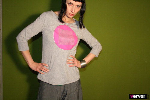 Triko šedé "neon" (L) — foto 2
