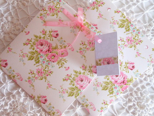 Růžičky na bílém - obal na CD 13x14 cm — foto 2