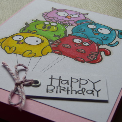 Přání Happy birthday - balónky — foto 2