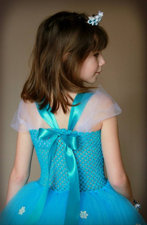 Tutu šaty Elsa Frozen — foto 2
