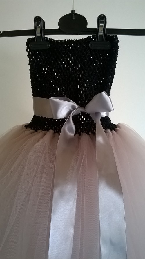 Tutu šaty v černo-šedé — foto 2