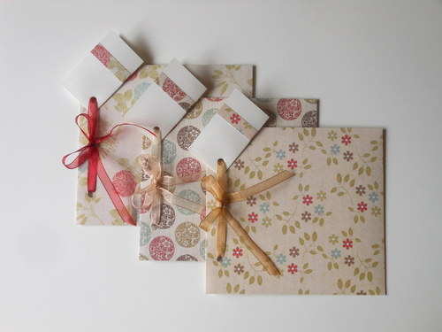 Jemné kytičky - obal na CD 13x14 cm — foto 4