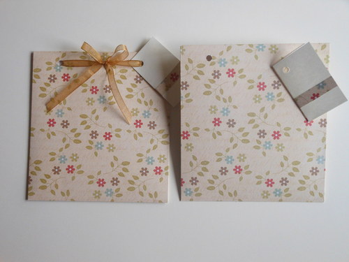 Jemné kytičky - obal na CD 13x14 cm — foto 5