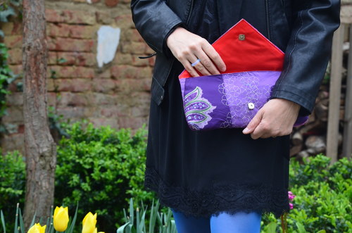 CLUTCH BAG Hydrangea — foto 6