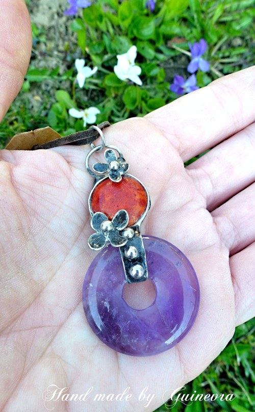 FREYA....(Ametyst, mořský korál) — foto 2