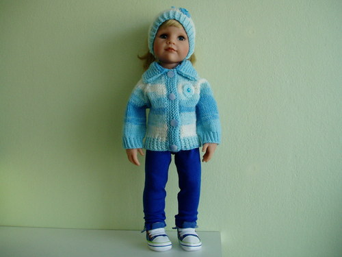Legíny pro HANNAH-modré tm. — foto 2