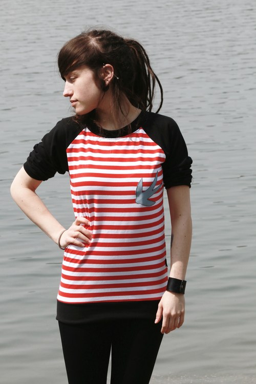 Tričkot SWALLOW raglan — foto 2
