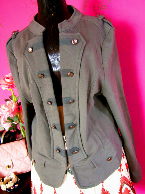 Mikinové sáčko military look — foto 2