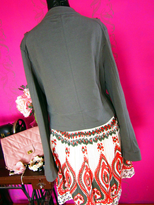 Mikinové sáčko military look — foto 4