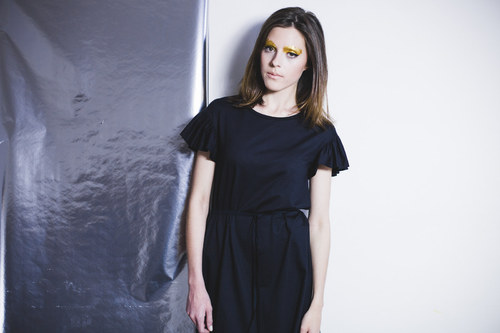 Šaty RUFFLE - černé — foto 3