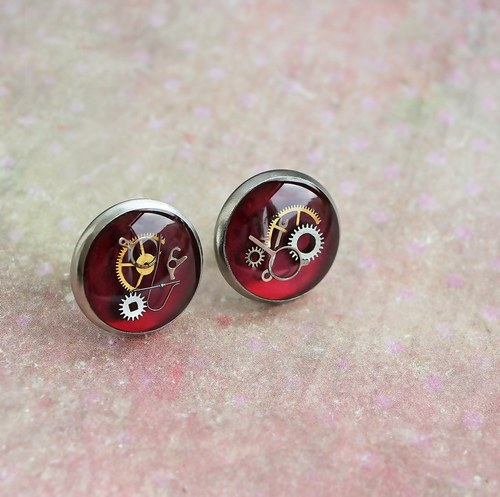 Burgundy circles — foto 2