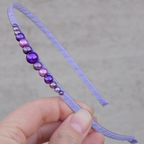 Violet Bubbles - čelenka... — foto 2