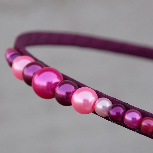 Fuchsia Bubbles - čelenka... — foto 2