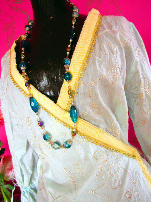 Tunika-kaftan v blankytu — foto 3