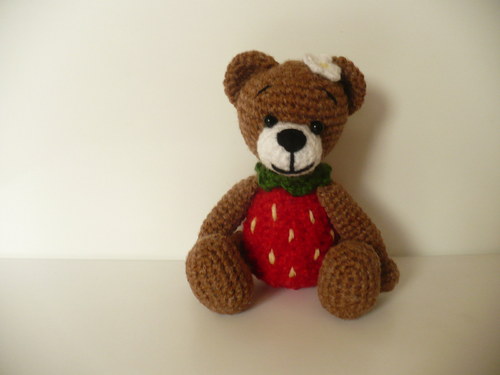 Medvídek - Jahůdka - 10 cm — foto 5