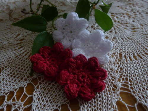 Háčkované kvítky — foto 2
