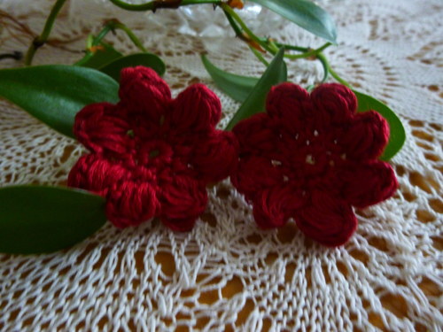 Háčkované kvítky — foto 3