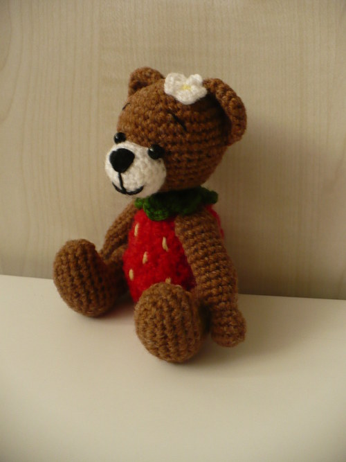 Medvídek - Jahůdka - 10 cm — foto 6