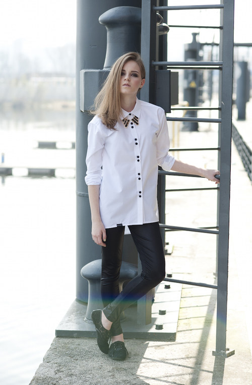 Orchid - dámská oversize košile — foto 5