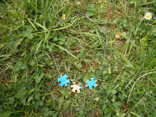 Náhrdelník Puzzle — foto 5