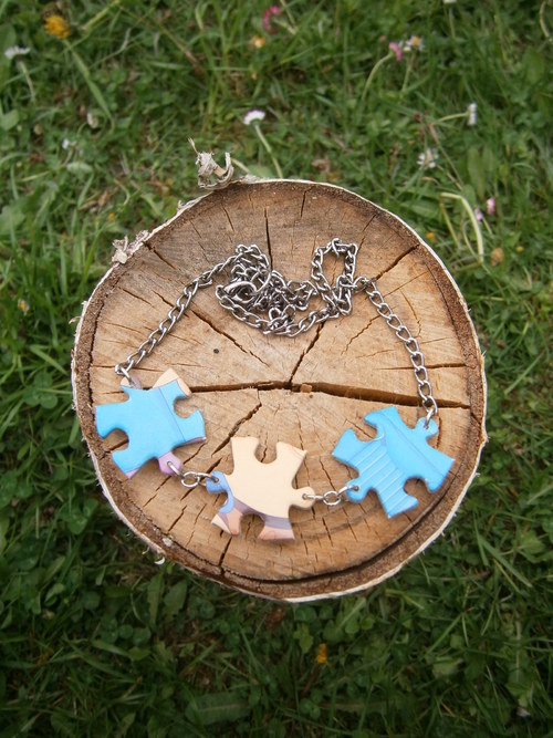 Náhrdelník Puzzle — foto 6