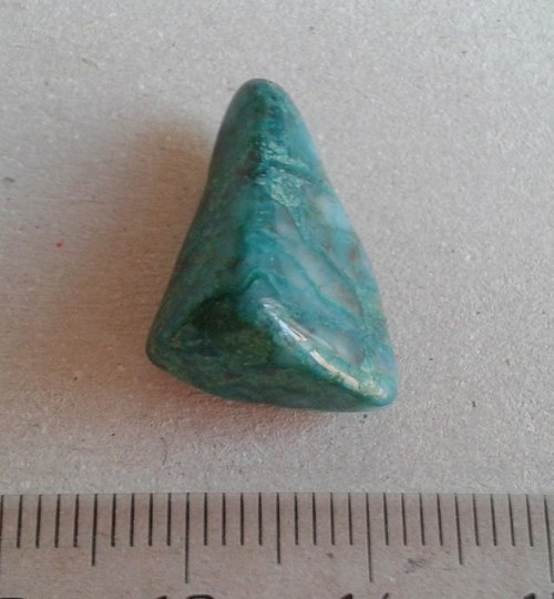 Chryzokol - tromlovaný L-38 — foto 5