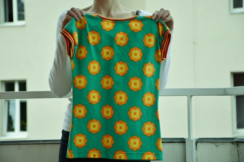 Dívčí tričko Sixties blossom — foto 2