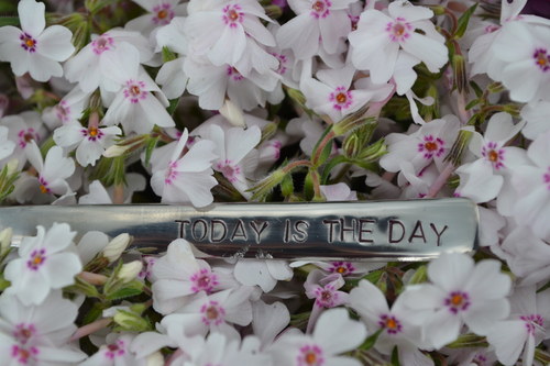 Čajová lžička "Today is the day" — foto 2