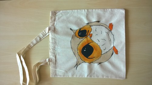 Plátěná taška Owls 2 — foto 2