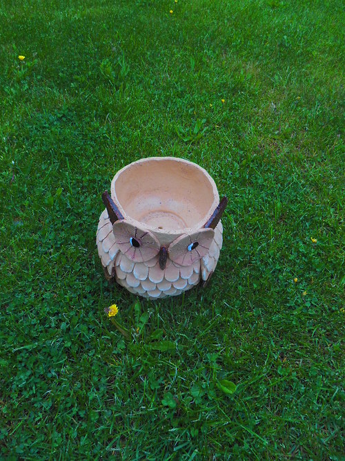 Sova květináč — foto 3