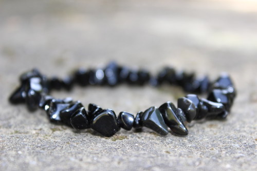 Onyx.. Minerálový náramek. — foto 3