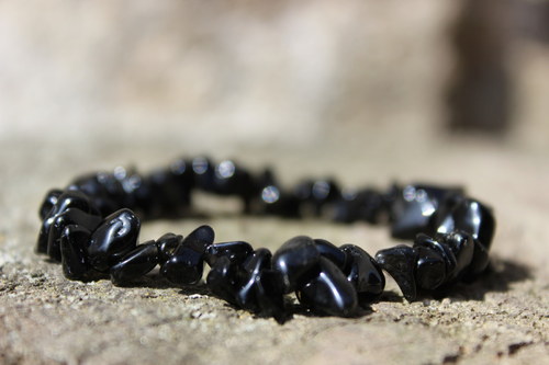 Onyx.. Minerálový náramek. — foto 4