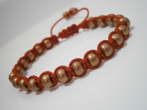Macramé náramek — foto 2