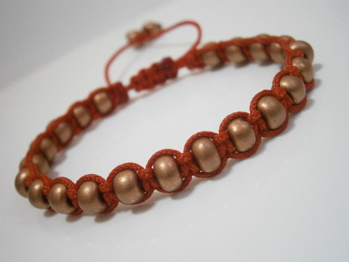 Macramé náramek — foto 4